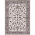 Concord Global Trading Concord Global 28214 3 ft. 3 in. x 4 ft. 7 in. Kashan Mahal - Beige 28214